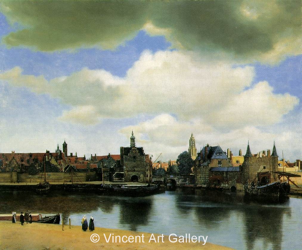 A635, VERMEER,View of Delft